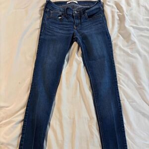Hollister Co. Women's Blue and Navy Jeans